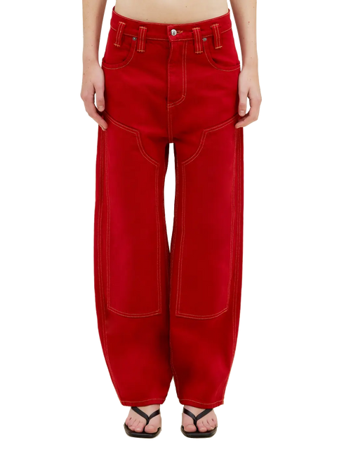Eckhaus Latta Double Knee Baggy Jean POPPY / 30 1229-EL-PS26-P