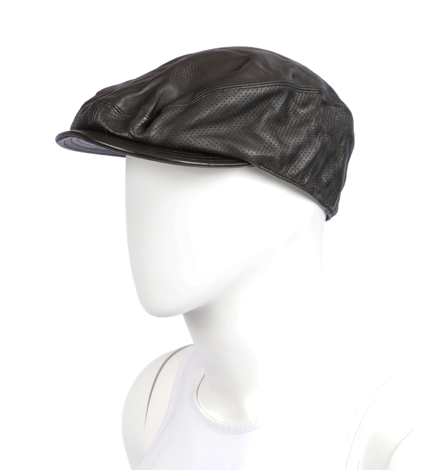 Y-3 2009-2010 Leather Newsboy Cap