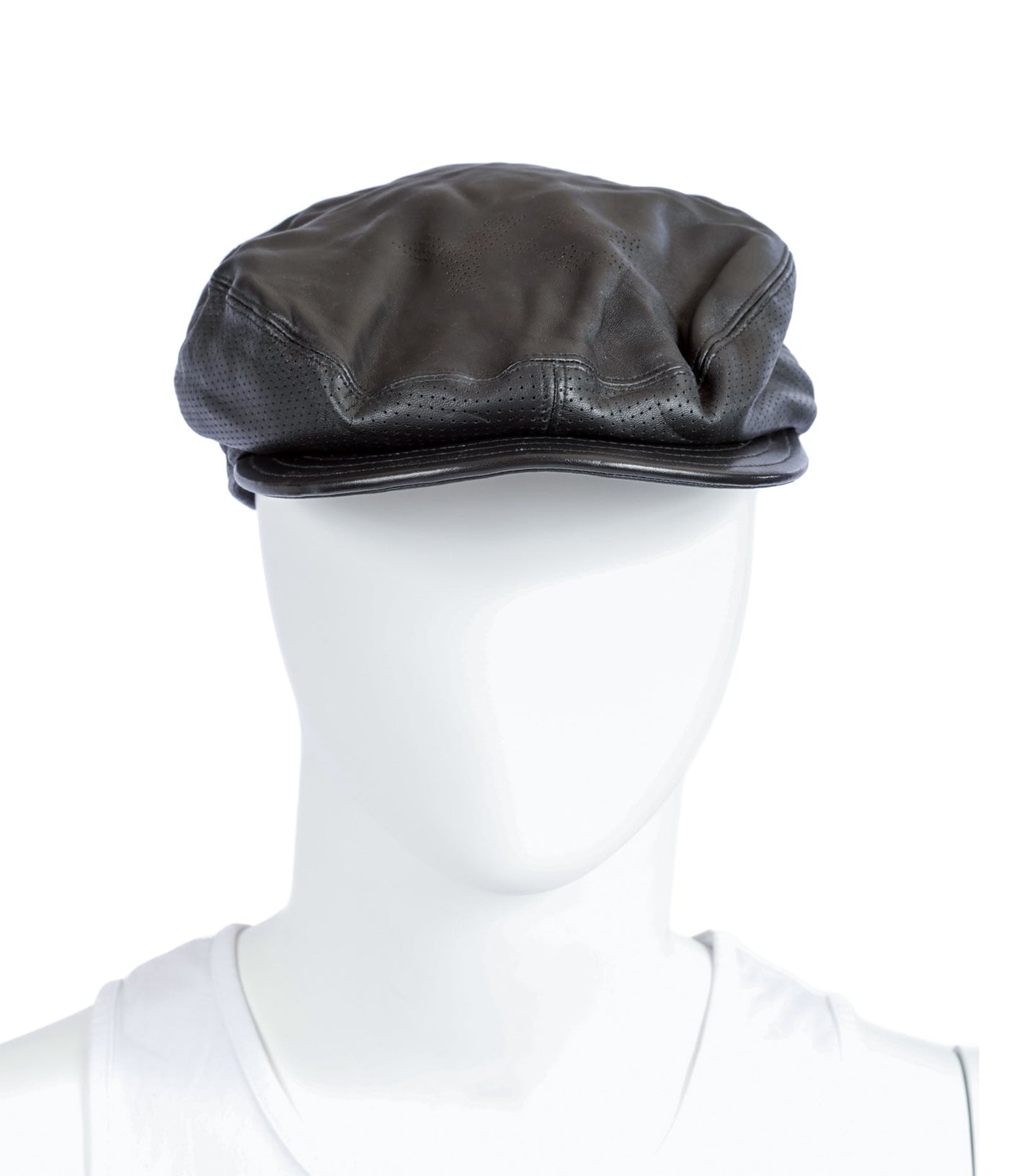 Y-3 2009-2010 Leather Newsboy Cap