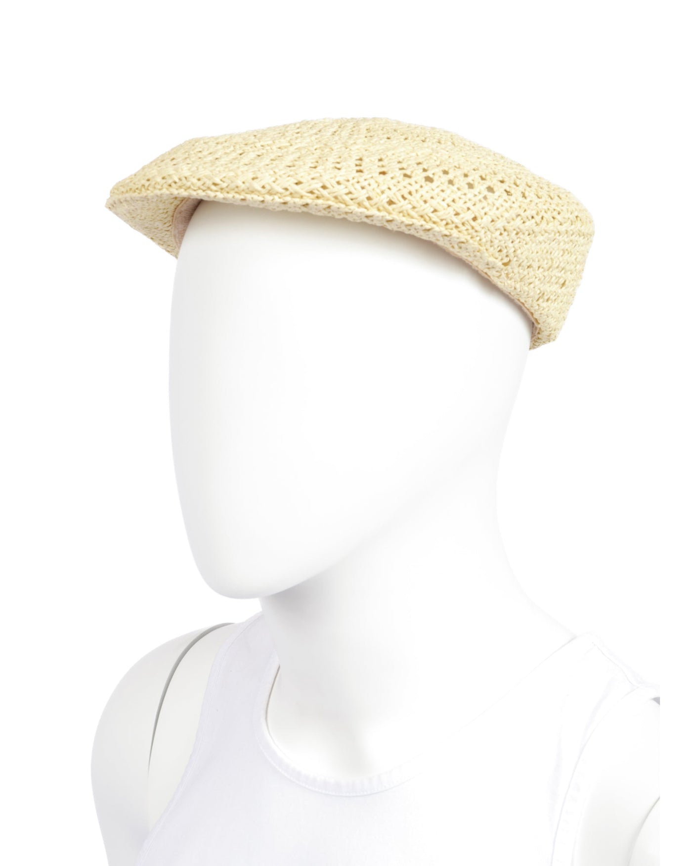 Y-3 S/S 2006 Straw Newsboy Cap
