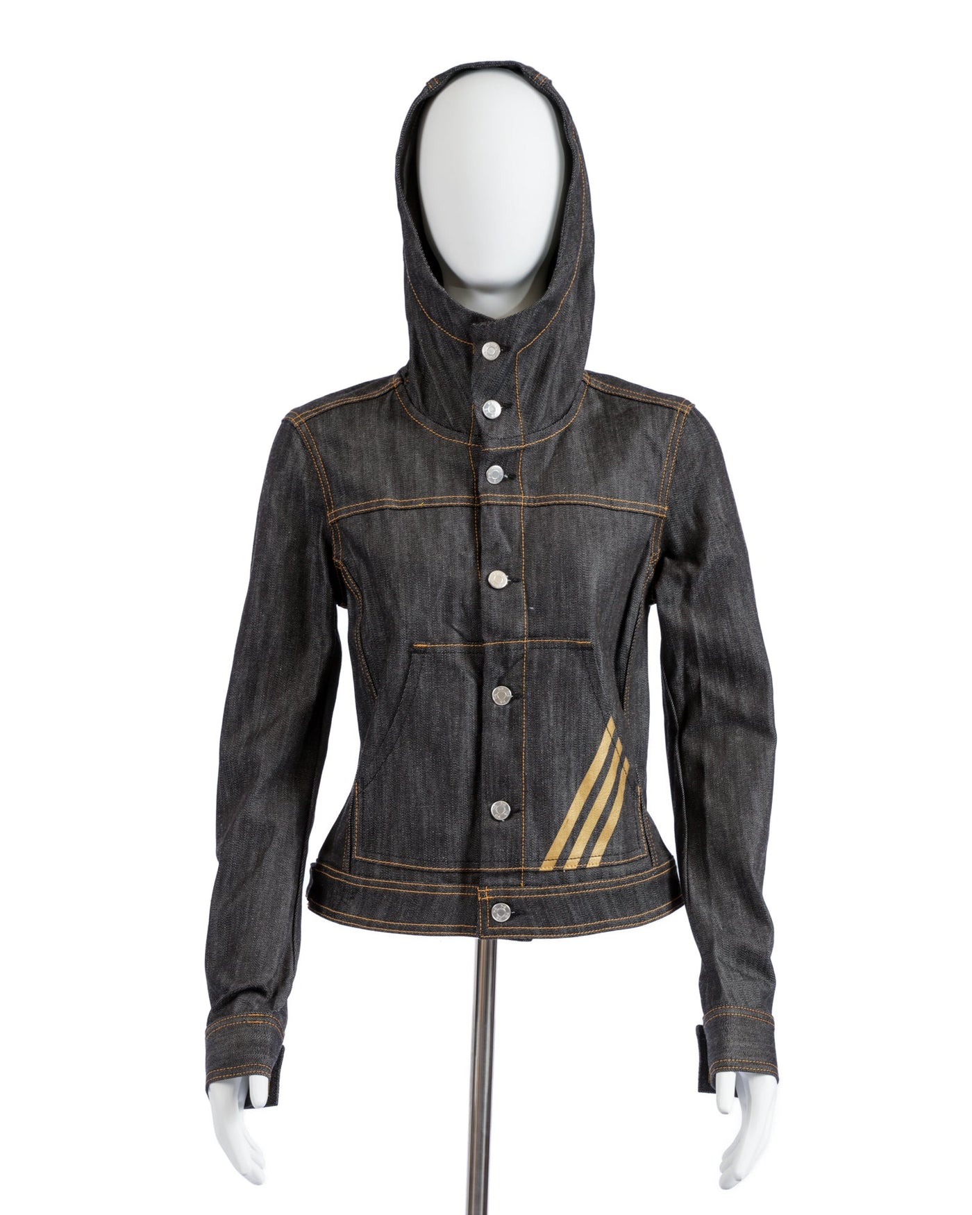 Y-3 Jeans A/W 2006 Hooded Denim Jacket