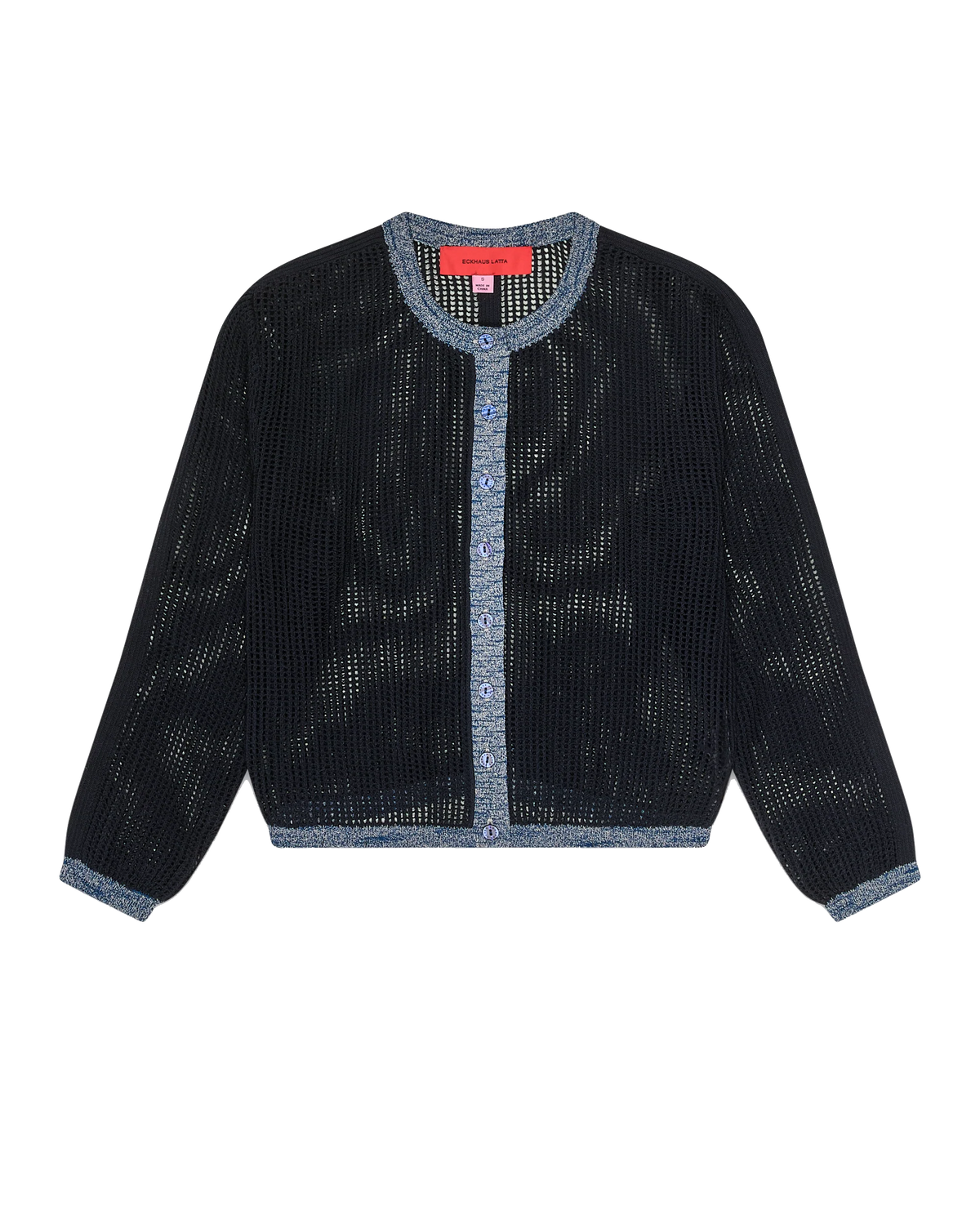 Eckhaus Latta Nouvelle Cardigan MIDNIGHT / S 8274-EL-PS26-M