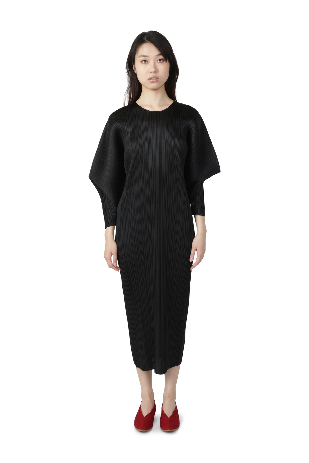 PLEATS PLEASE ISSEY MIYAKE Skyline Dress BLACK / 5 PP66JH434