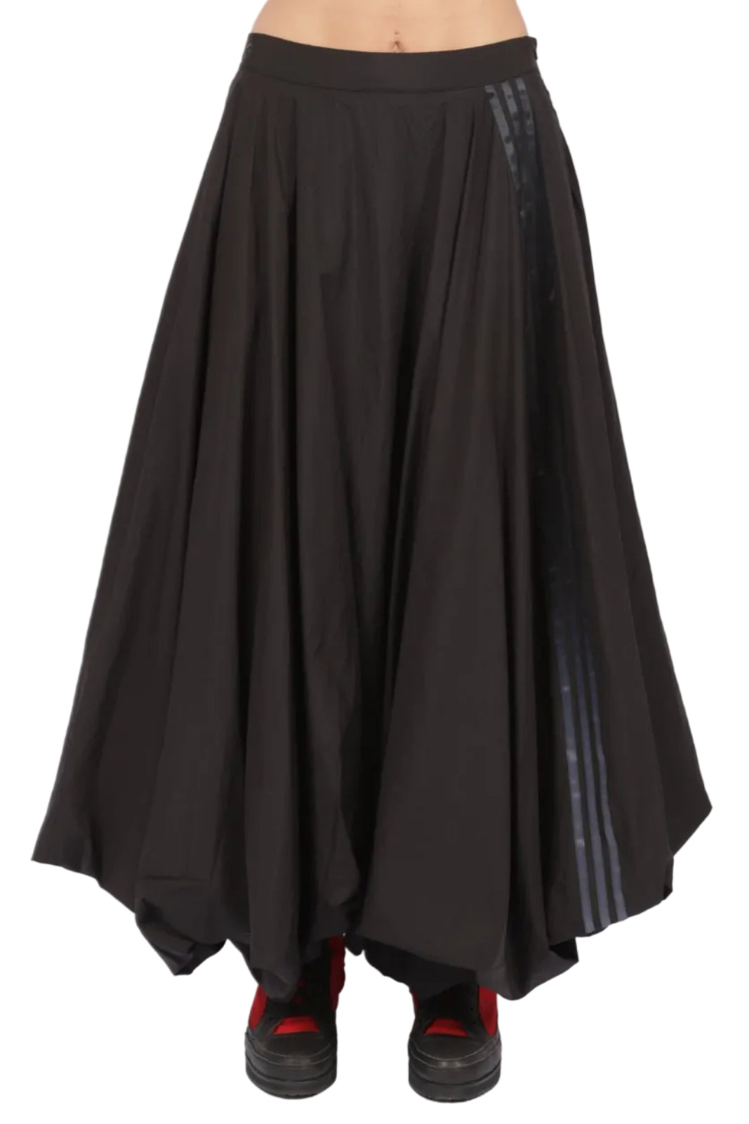 Y-3 Gradient 3-Stripes Balloon Skirt BLACK / XS KY8598-BLACK-XS