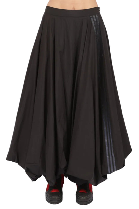 Y-3 Gradient 3-Stripes Balloon Skirt BLACK / XS KY8598-BLACK-XS

