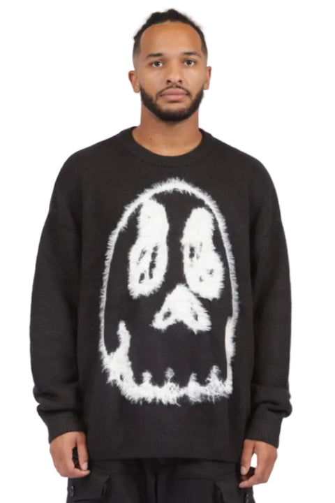 Y-3 Chito Graphic Knit Sweater BLACK / S KR1127-BLACK-S
