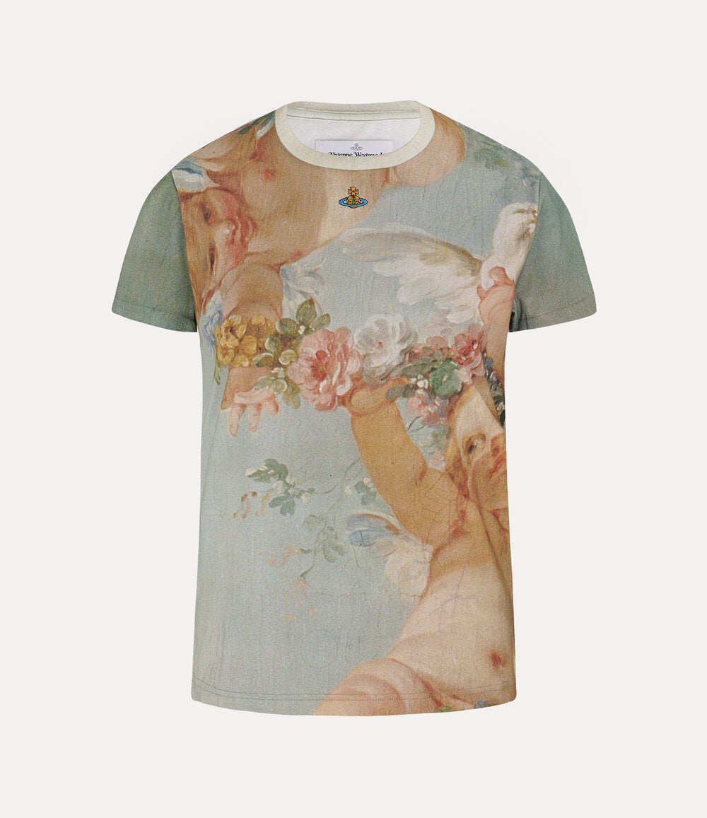 Vivienne Westwood Peru T-Shirt Primera Cherubs / M 3G01001G-J00BK-PRIMERA-CHERUBS-M