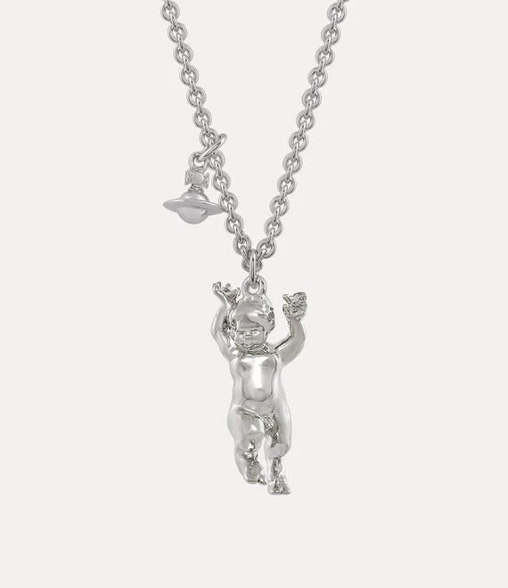 Vivienne Westwood Man. Satyr Pendant Platinum / OS 630203FS-02P019-PLATINUM-OS