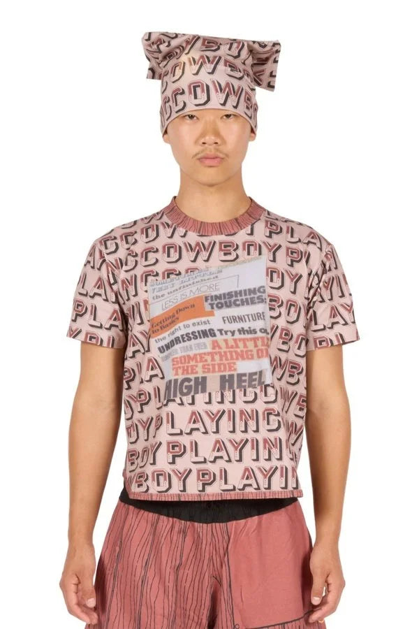 Cowboy Unisex T-shirt Jersey T-shirts Bernhard Willhelm