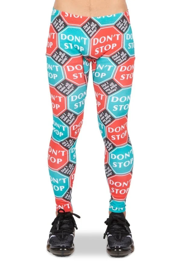Don't Stop Jersey Leggings Leggings Bernhard Willhelm