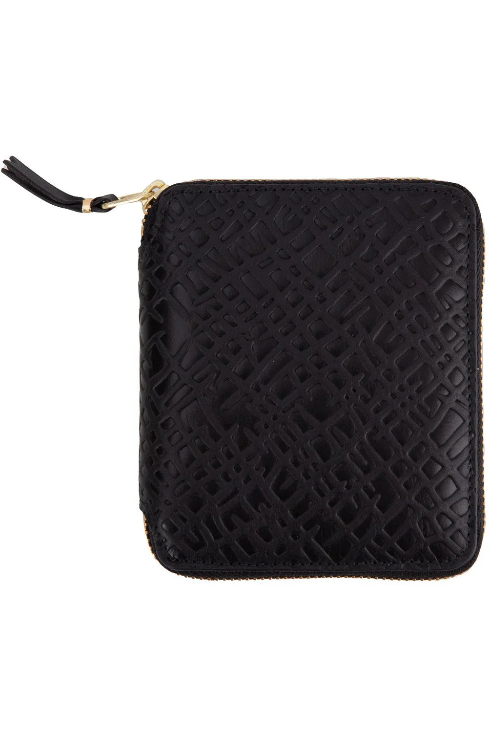 Embossed Roots Full Zip Around Wallet Wallets COMME des GARÇONS Wallets