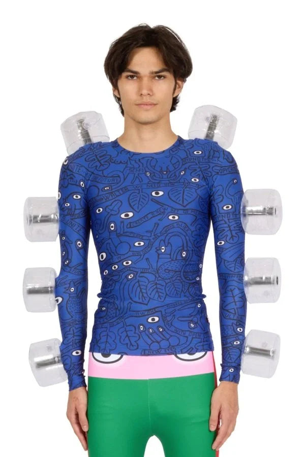 Otranto Exoskeleton Lycra Top Tops Walter Van Beirendonck