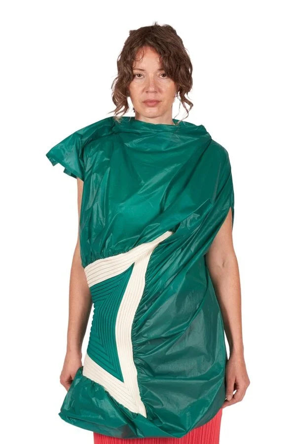 Square Scheme-2 Dress Dresses ISSEY MIYAKE MAINLINE 62-GREEN 2