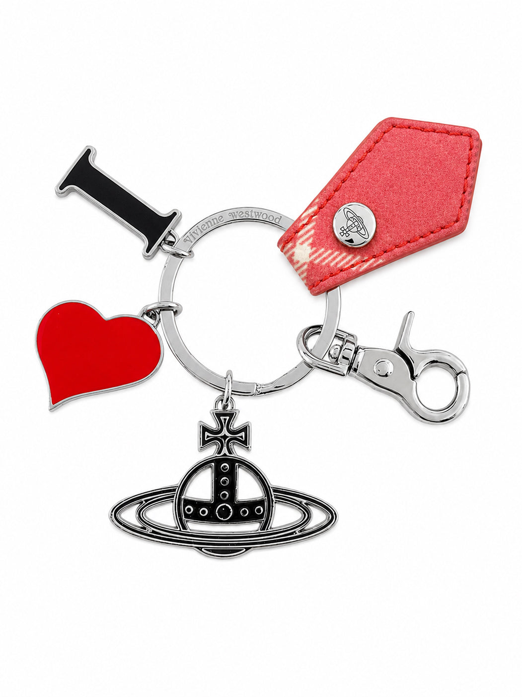 Vivienne Westwood I Love Orb Keychain Frase Pink / OS 8203011EU-S002L-FRASE-PINK-OS