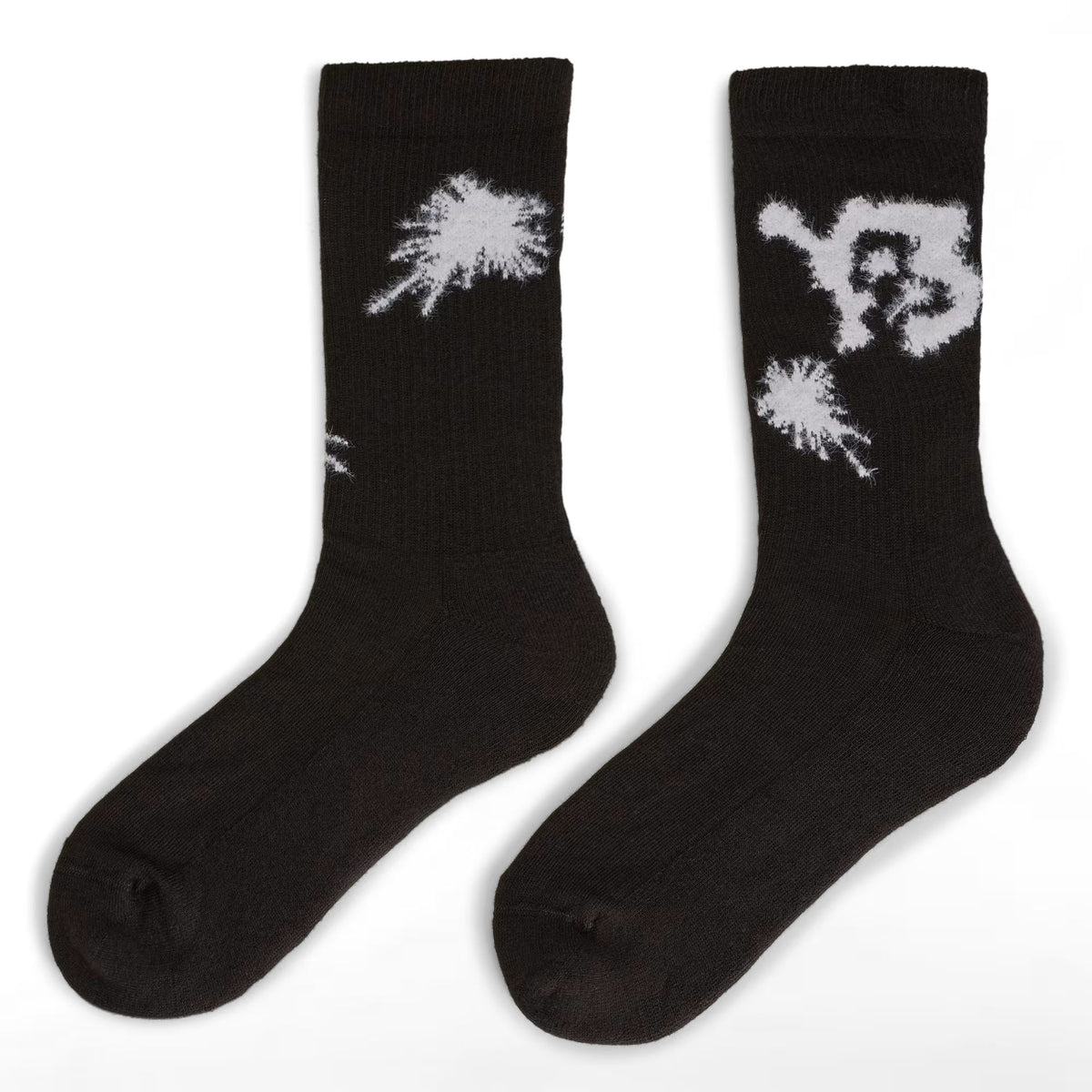 Y-3 Chito Graphic Crew Socks BLACK / S KW9758-BLACK-S