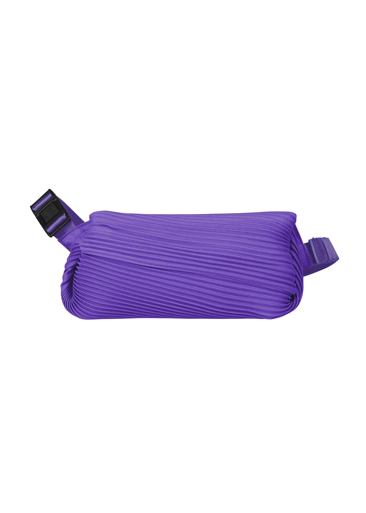 Bias Pleats Waist Bag