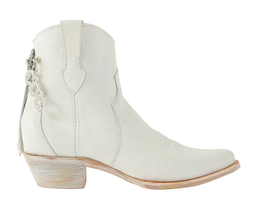 COMME des GARÇONS Mexicana Charm Cowboy Boots WHITE - WHITE / 8 GQ-K101-S26