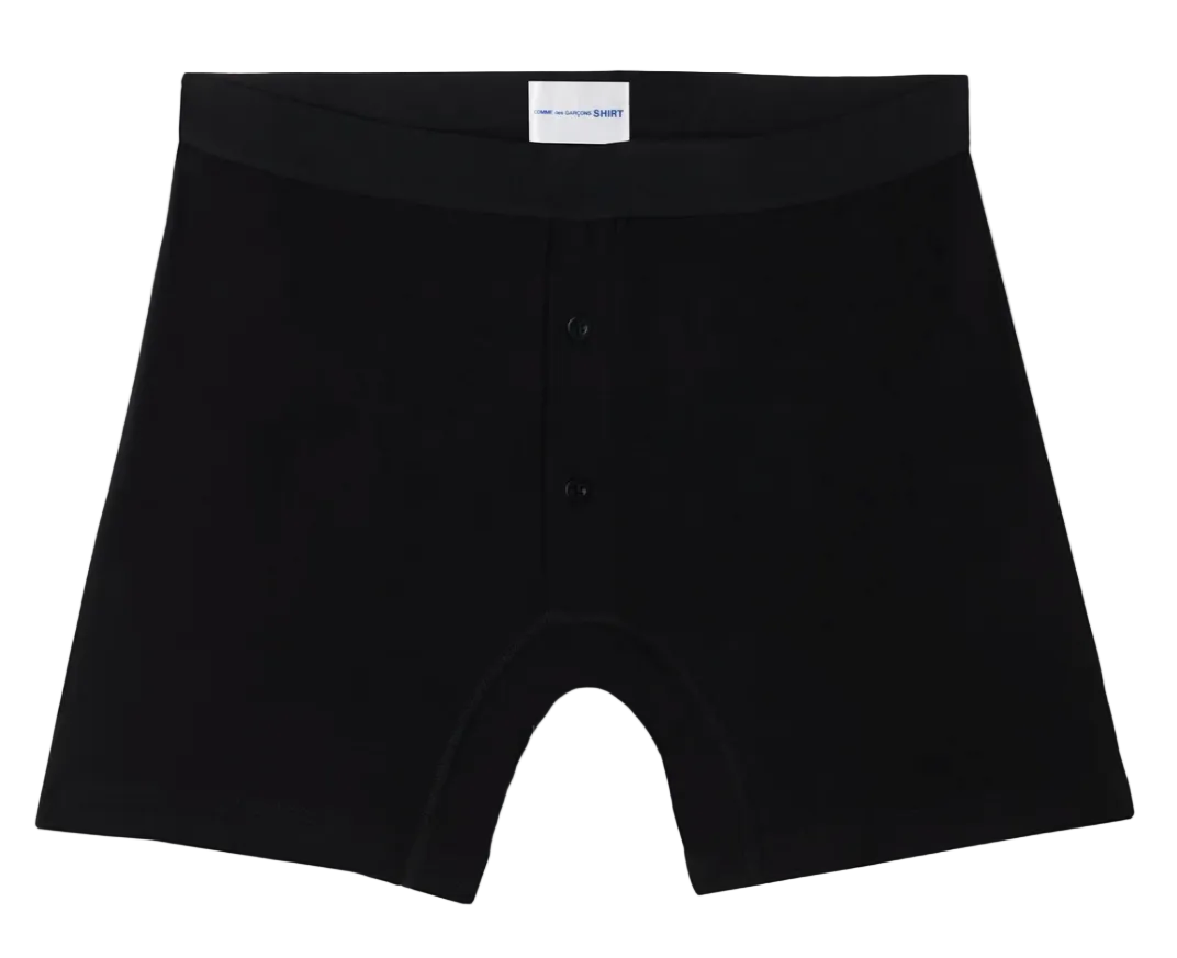 COMME des GARÇONS SHIRT Sunspel Boxer Shorts BLACK / M FZ-T912-S26-1