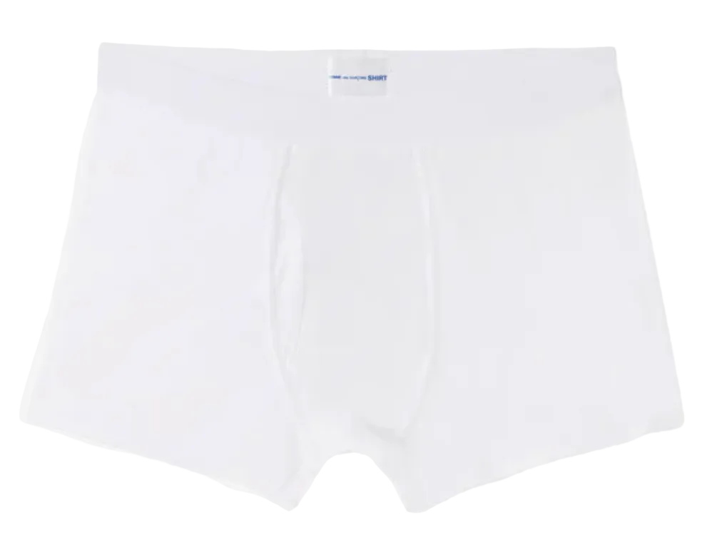 COMME des GARÇONS SHIRT Sunspel Boxer Briefs WHITE / S FZ-T913-S26-W-S