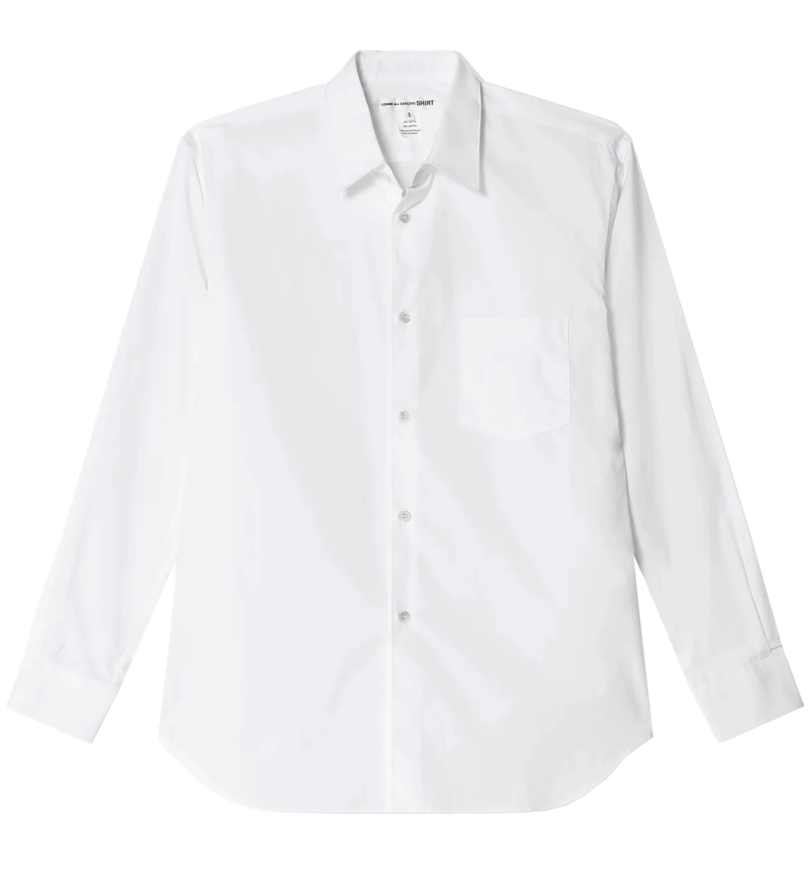 COMME des GARÇONS SHIRT Men's Woven Shirt WHITE / M FZ-B021-S26-3