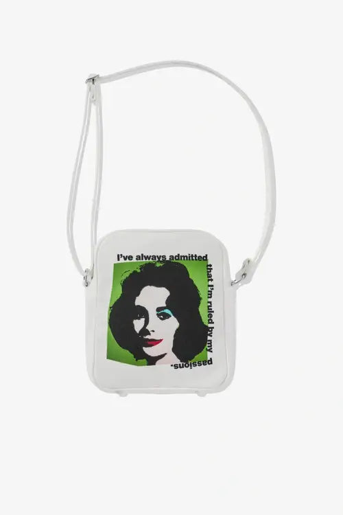 Andy Warhol 'Liz' Cross-Body Bag Bags COMME des GARÇONS SHIRT WHITE OS