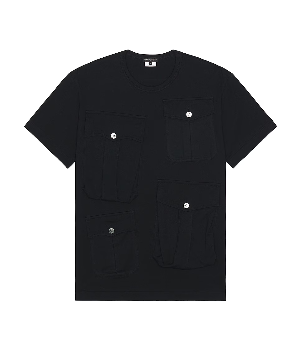 Black Pockets T-Shirt
