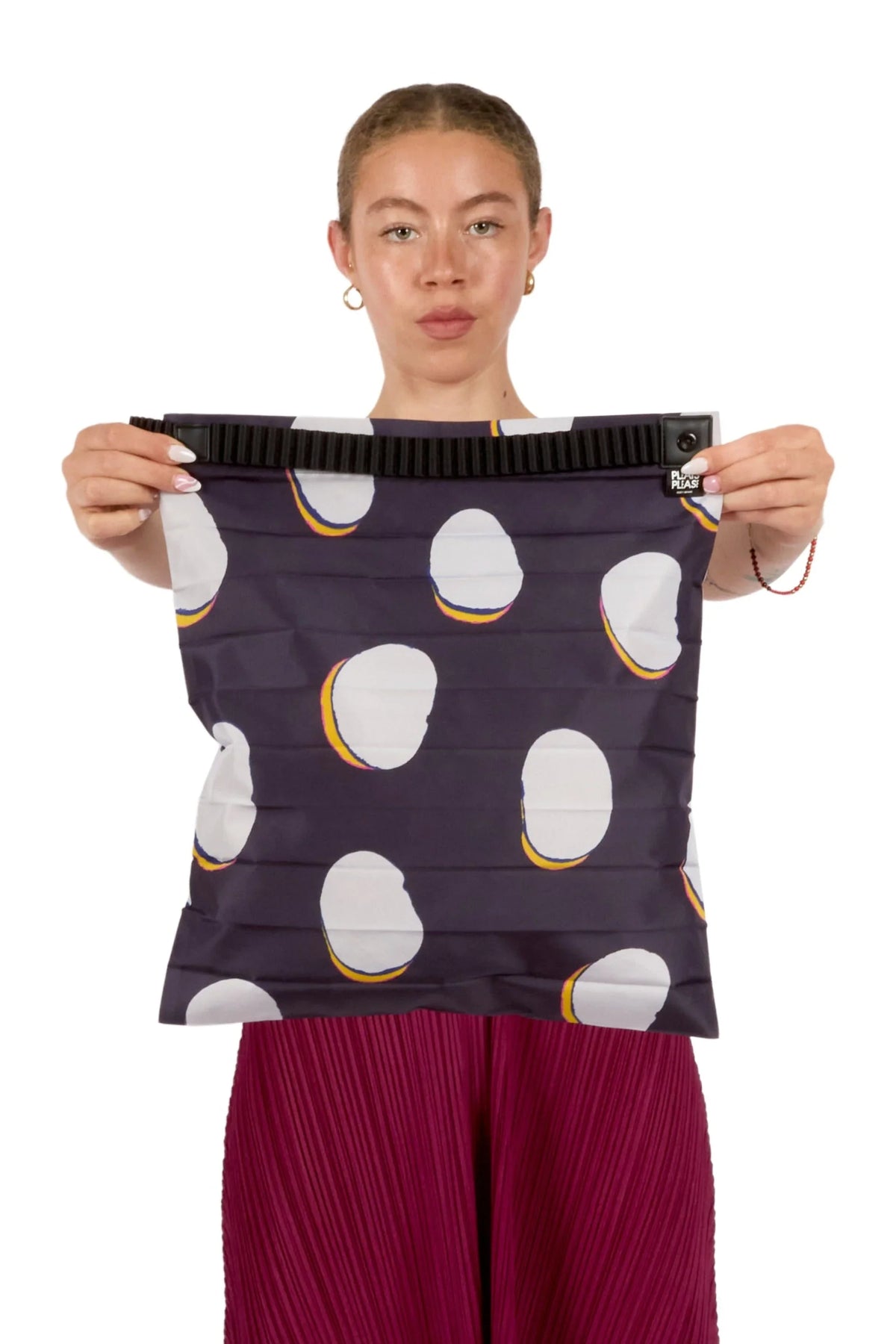 Bean Dots Pleats Bag Bags PLEATS PLEASE ISSEY MIYAKE White OS