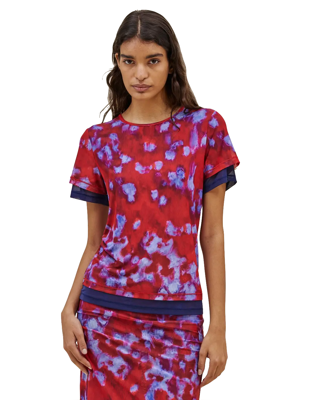 Eckhaus Latta Duet Tee BURST / S 1525-EL-PS26-B