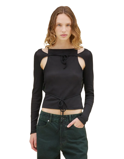 Eckhaus Latta Flip Longsleeve BASALT / M 1528-EL-PS26-B