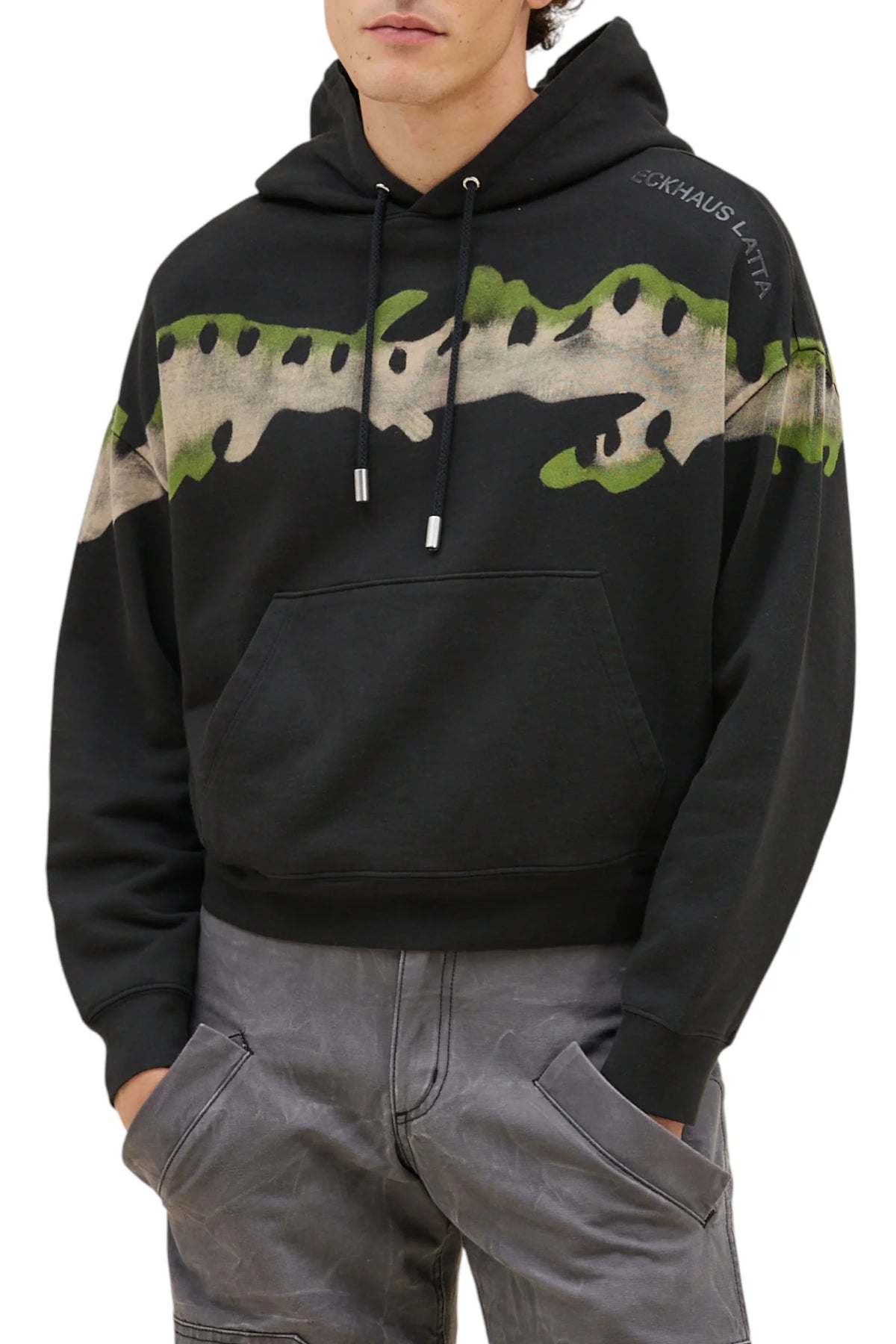 Eckhaus Latta Hoodie KELP / S 251-EL-PS26-K