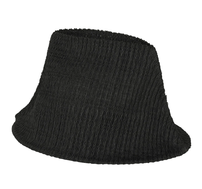 HOMME PLISSÉ ISSEY MIYAKE Mesh Pleats Hat Black No.15 / ONE SIZE HP68AA405