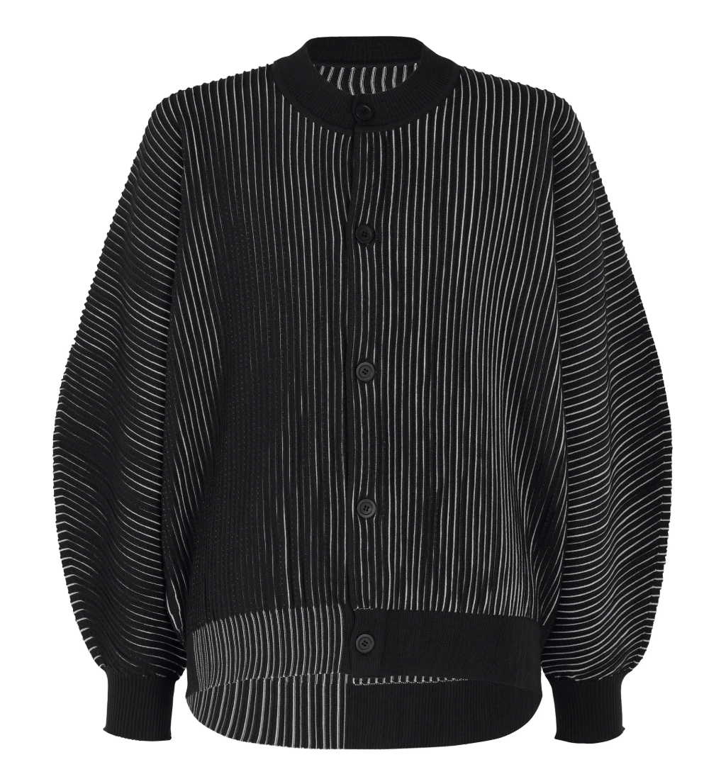 HOMME PLISSÉ ISSEY MIYAKE In the Shadow Knit BLACK no.15 / OS HP68KO276