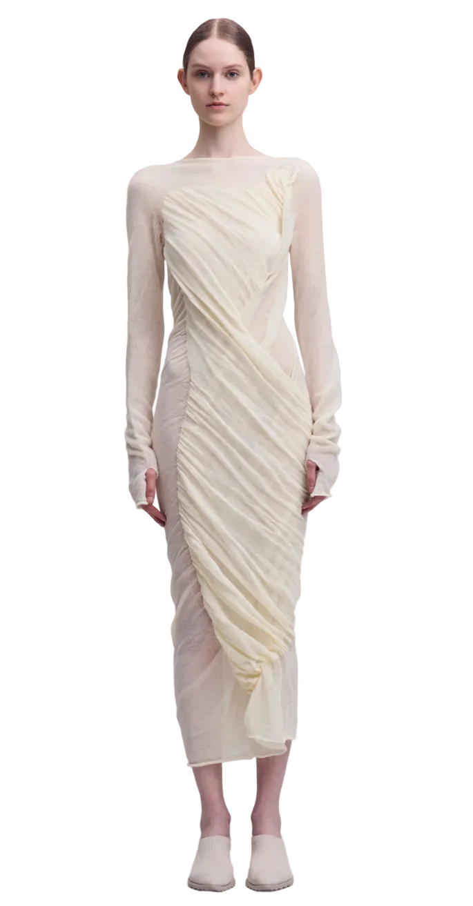 ISSEY MIYAKE HUG OFF WHITE No.02 / 2 IM68KH256