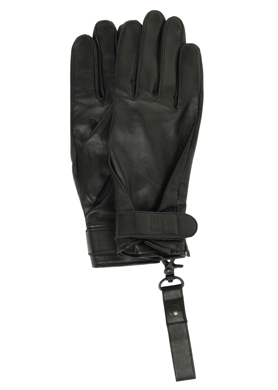 ISSEY MIYAKE Pigeon Gloves Black / M LA68AF477