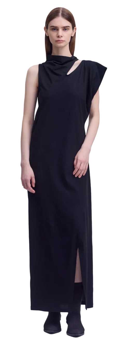 ISSEY MIYAKE Tubular-T Dress BLACK No.15 / 2 IM68JH220-2
