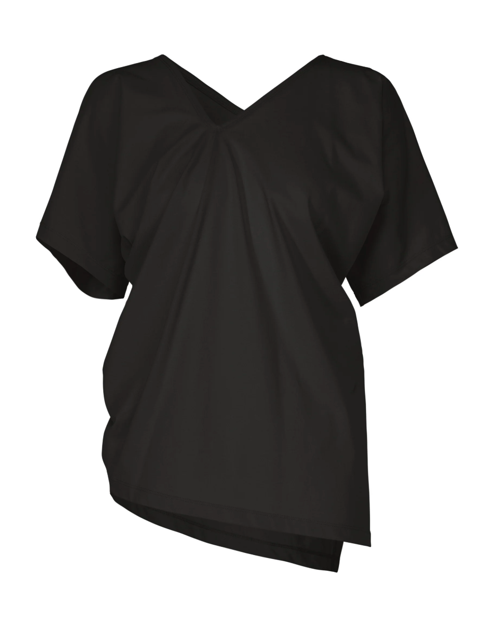 ISSEY MIYAKE Tubular-T Top BLACK No.15 / 2 IM68JK218