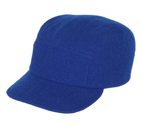 ISSEY MIYAKE Fuller Wool Cap BLUE no.72 / OS LA68AA475
