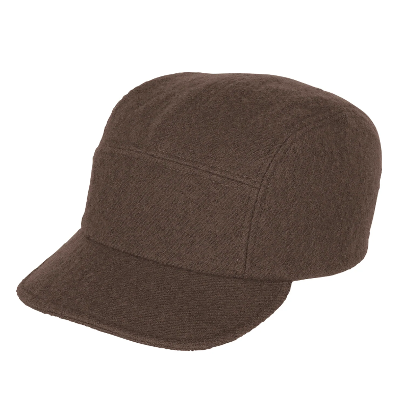 ISSEY MIYAKE Fuller Wool Cap BROWN no.44 / OS LA68AA475