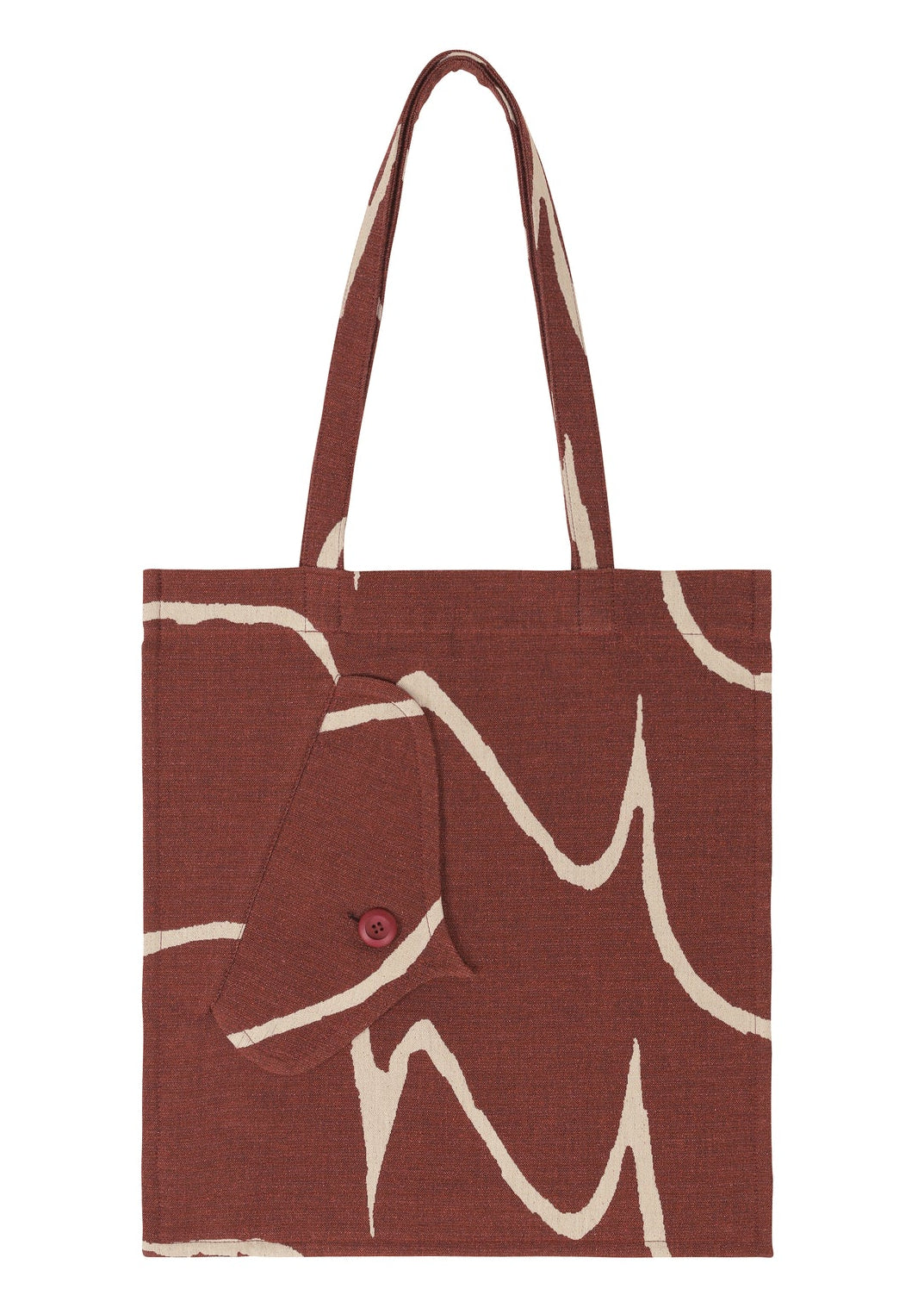 ISSEY MIYAKE Earth Tote MAROON / OS LA66AG461