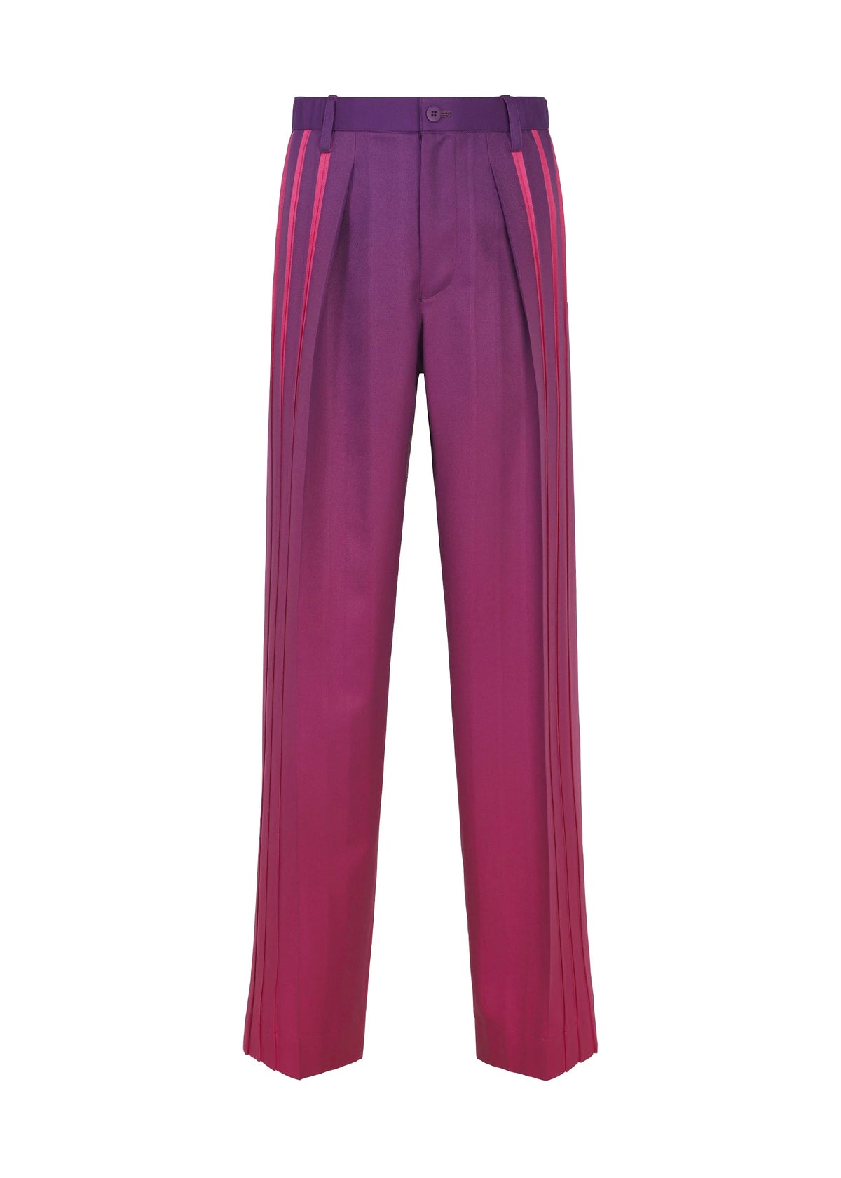 ISSEY MIYAKE Dawn Ray Pants Purple / 2 LA68FF192