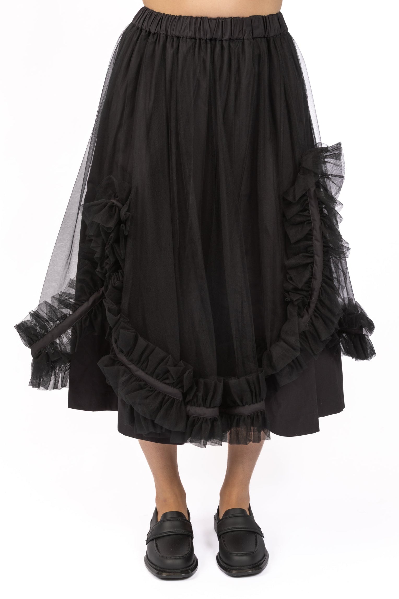Ruffled Tulle Skirt – KASURI
