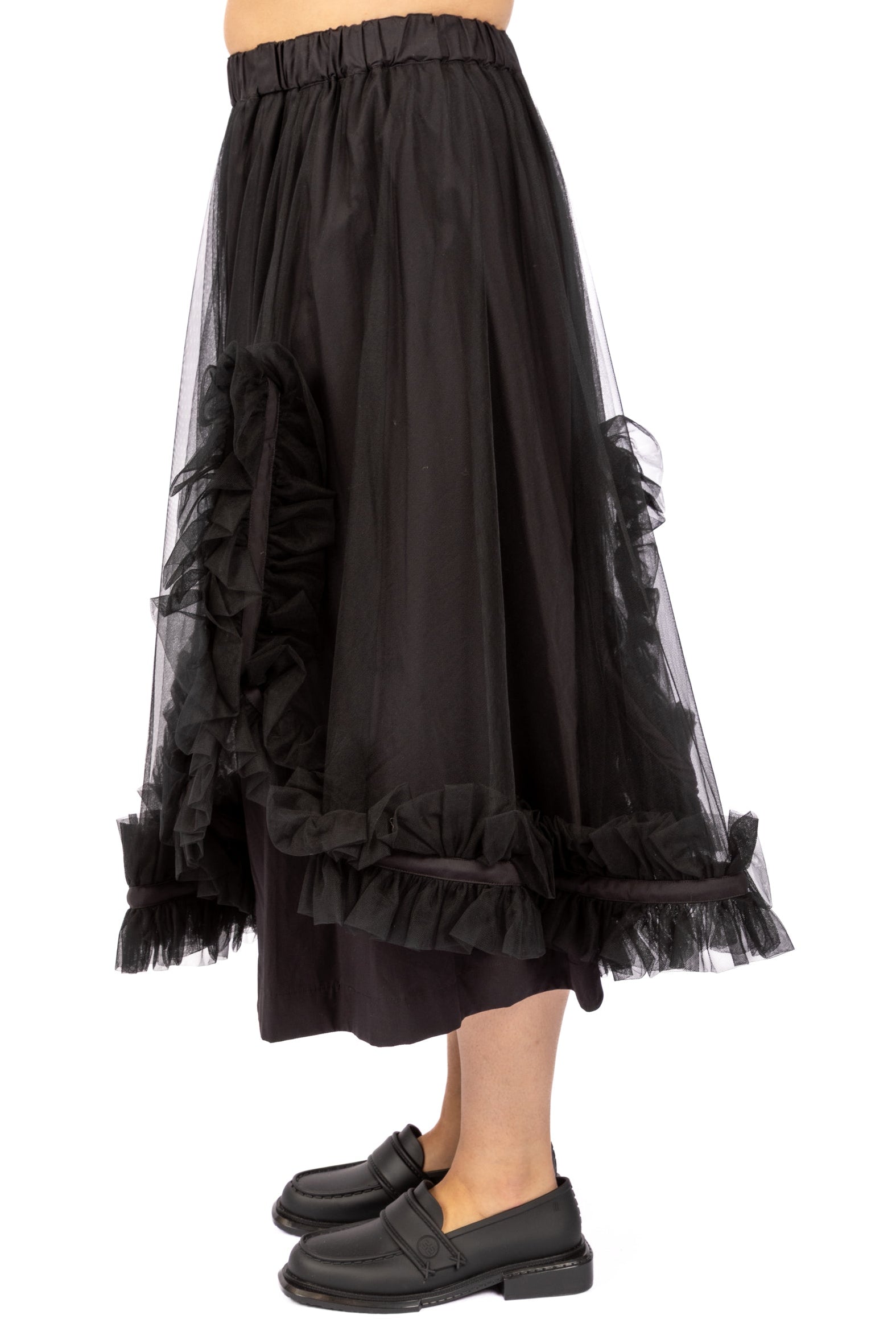 Ruffled Tulle Skirt – KASURI