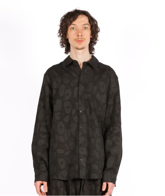Henrik Vibskov New Blou Shirt - Black Amulets BLACK AMULETS / FS/MXS SS26STUD-M215