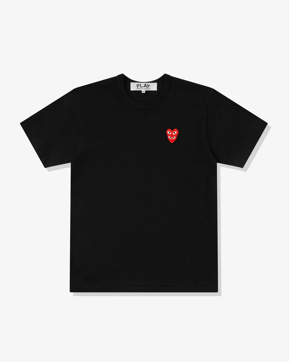CDG PLAY W Red Heart T-shirt T-shirts COMME des GARÇONS PLAY