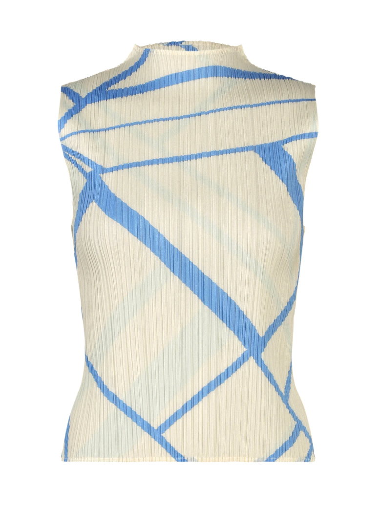 PLEATS PLEASE ISSEY MIYAKE FOLD LINE OFF WHITE No. 02 / OS PP68JK681