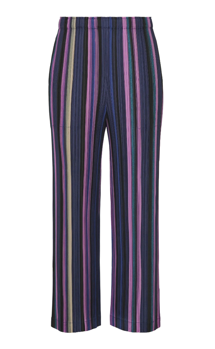 PLEATS PLEASE ISSEY MIYAKE Tape Tape Pants PURPLE no.81 / 3 PP68JF393