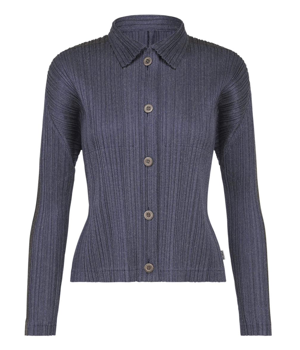PLEATS PLEASE ISSEY MIYAKE Cotton Denim NAVY BLUE no.76 / 3 PP68JC222
