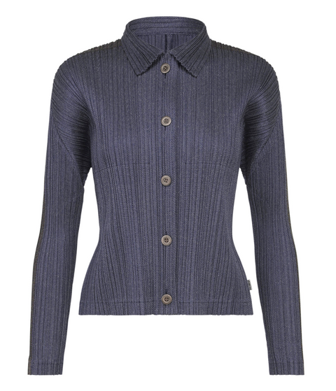 PLEATS PLEASE ISSEY MIYAKE Cotton Denim NAVY BLUE no.76 / 3 PP68JC222

