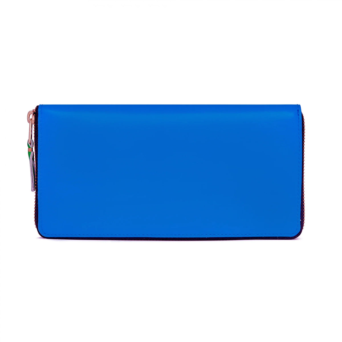 COMME des GARÇONS WALLET Super Fluo Long Zip-Around Wallet Blue BLUE SA0110SF