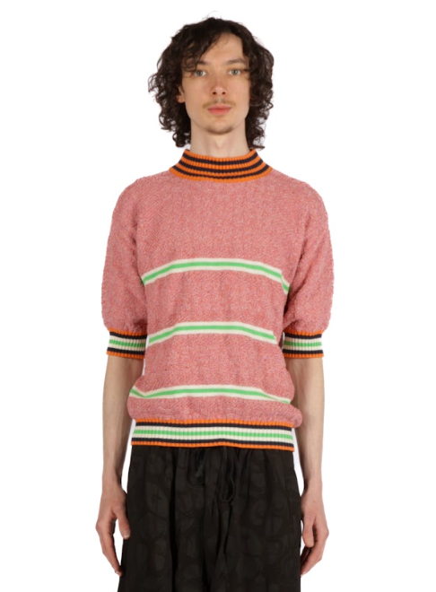 Henrik Vibskov Safe-T Knit ORANGE LILAC DENIM / FS/MXS SS26STUD-M702